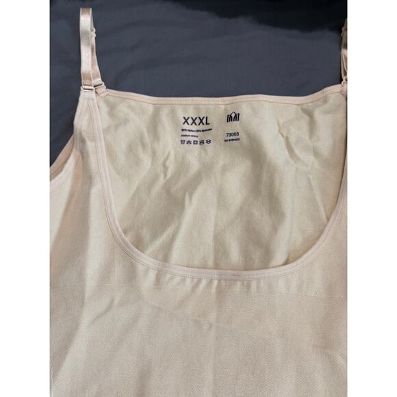 NWT Empetua XXXL Nude OPEN BUST BRIEF BODYSUIT Shapewear Adjustable Straps - Picture 4 of 9